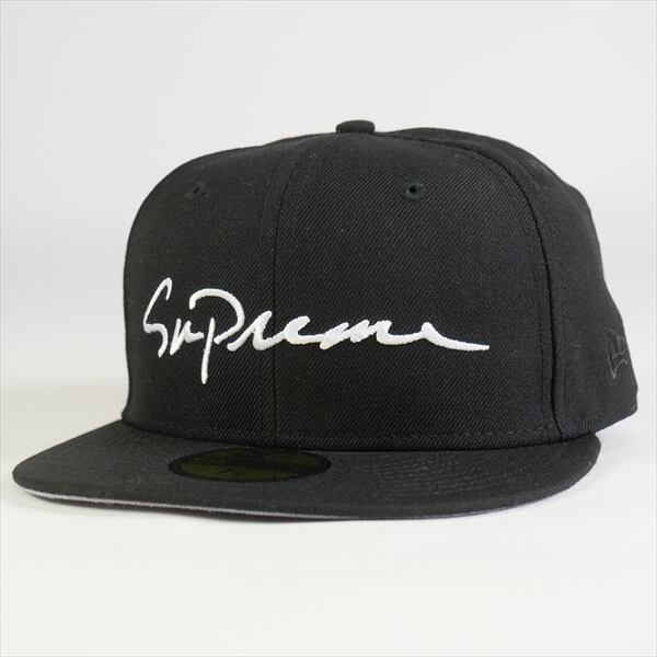 Classic New Era Cap Supreme black 黒