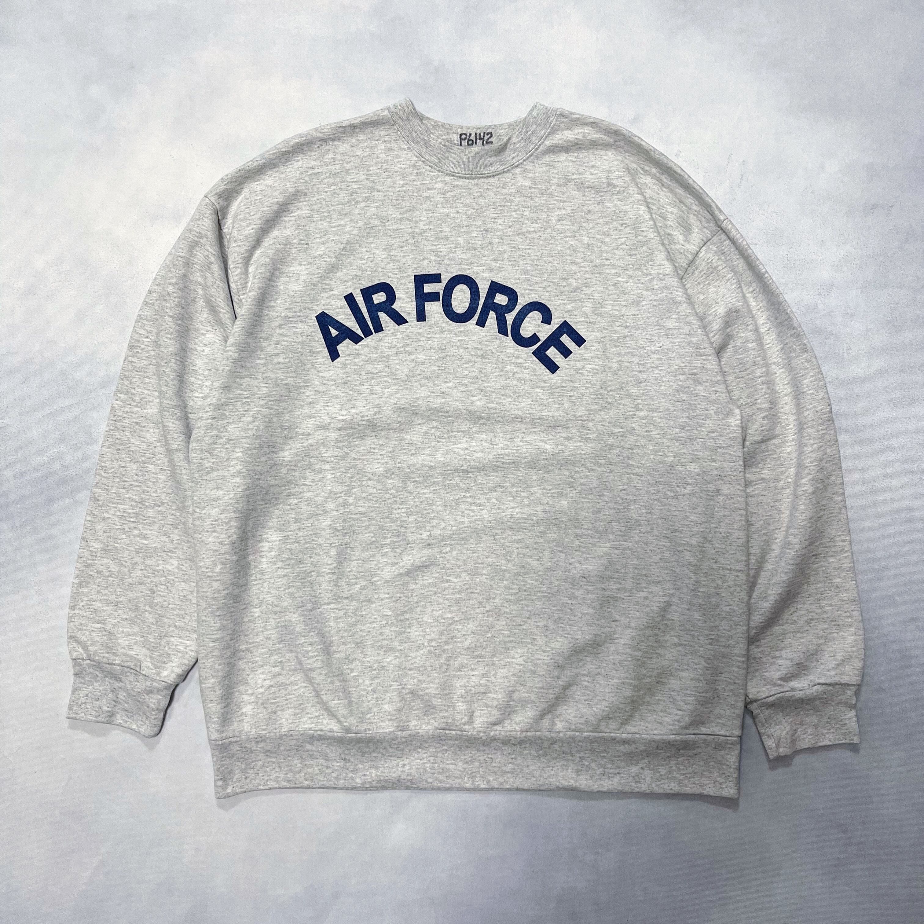 90s USAF us airforce トレーナー ネイビー USA製