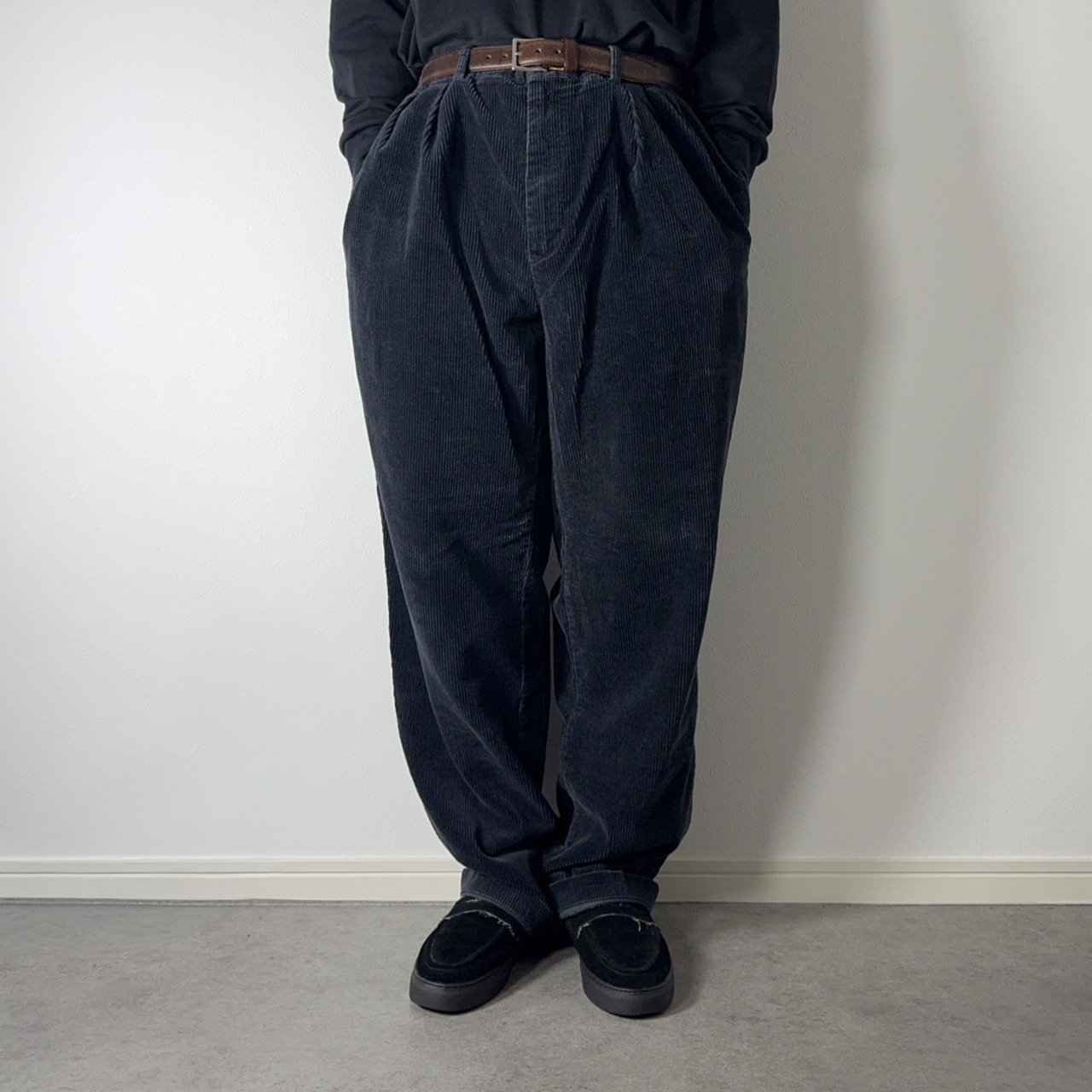90s Polo by Ralph Lauren POLO CORDS ANDREW "black" W36L32 古着 - 15