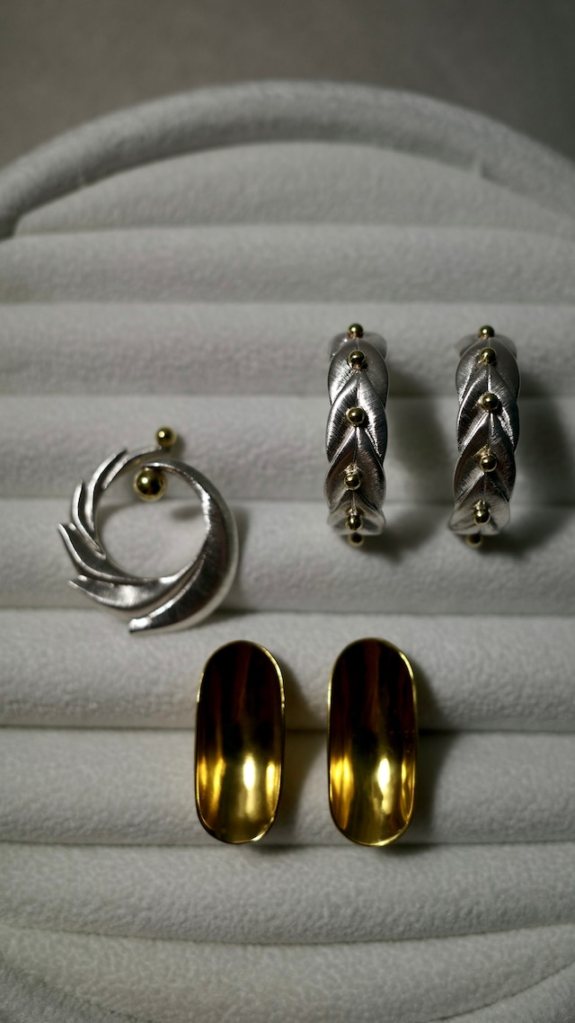 ray-pierced earrings