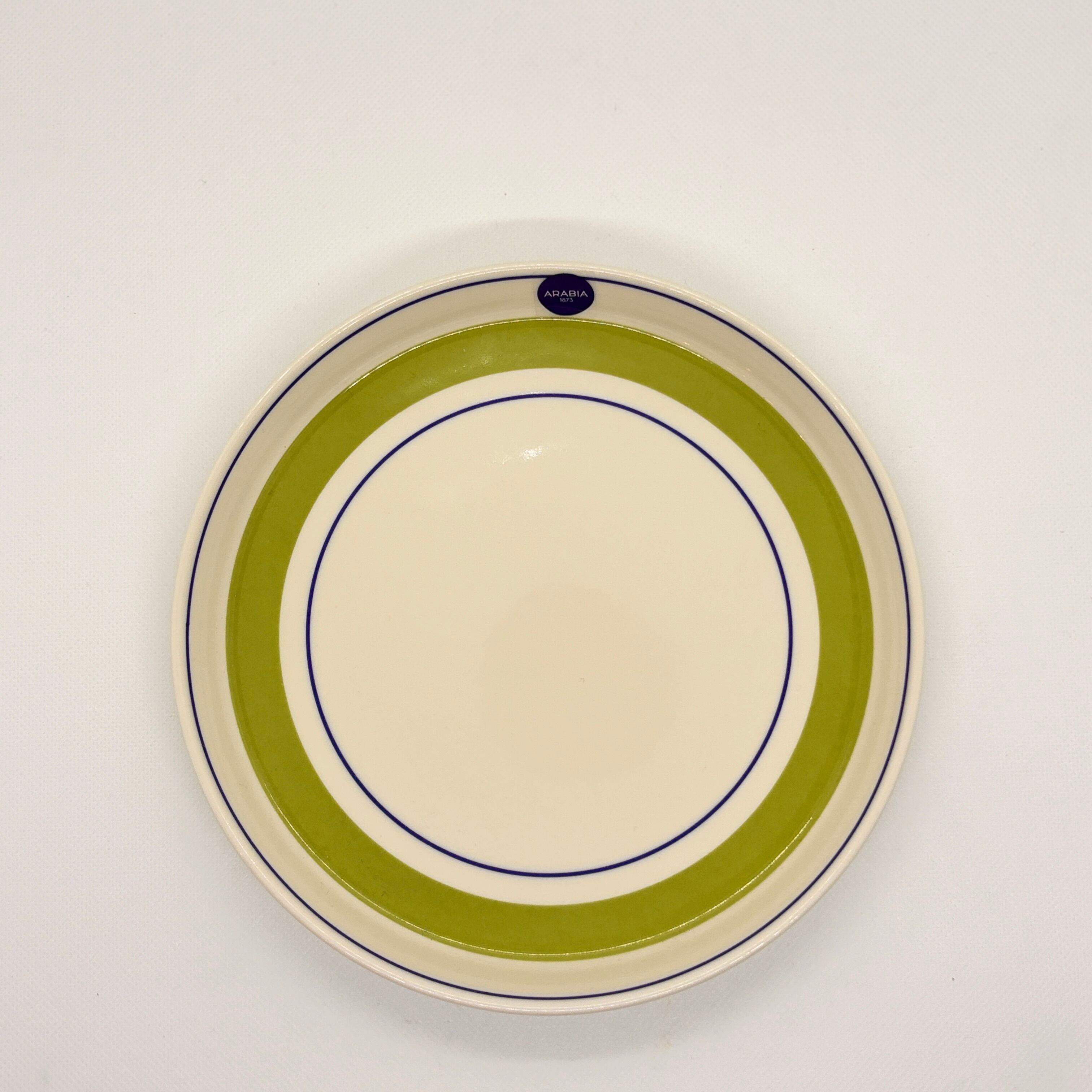 ｱﾗﾋﾞｱARABIA ｸﾛｯｶｽ ﾌﾟﾚｰﾄ 19cm ｸﾞﾘｰﾝ  [カラー: グリーン]