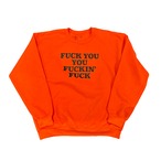RIVERSIDE BASE 「FUCKIN' FUCK」SWEAT ORANGE