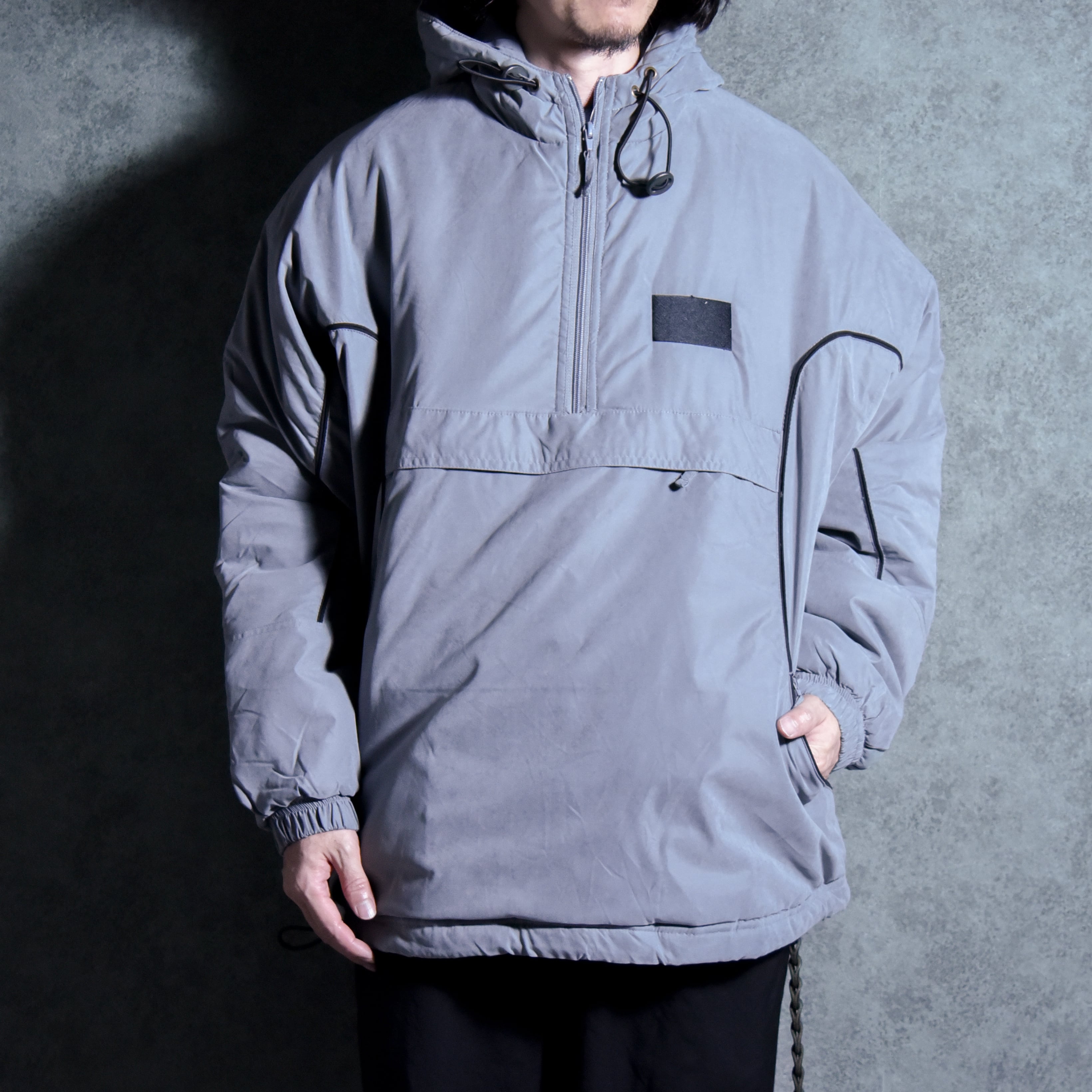 DEAD STOCK】British General Service Waterproof Anorak Icegray