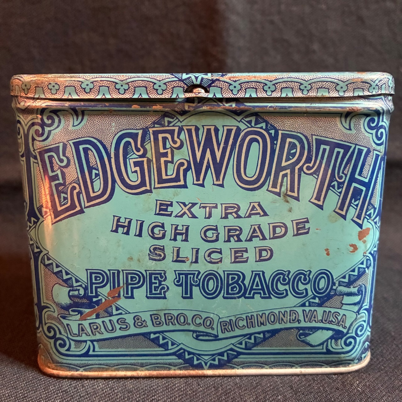 1920〜40's EDGEWORTH  タバコ缶　T-743