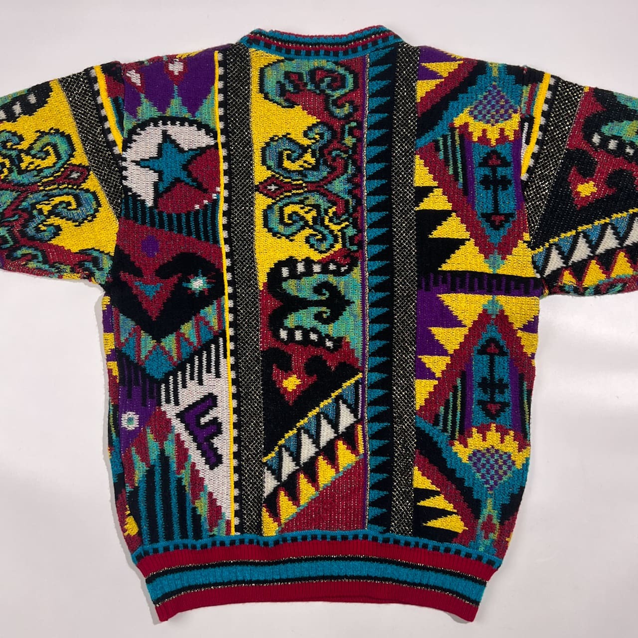 ficce YOSHIYUKI KONISHI フィッチェ ヨシユキコニシ 総柄 ニット セーター /マルチカラー メンズ