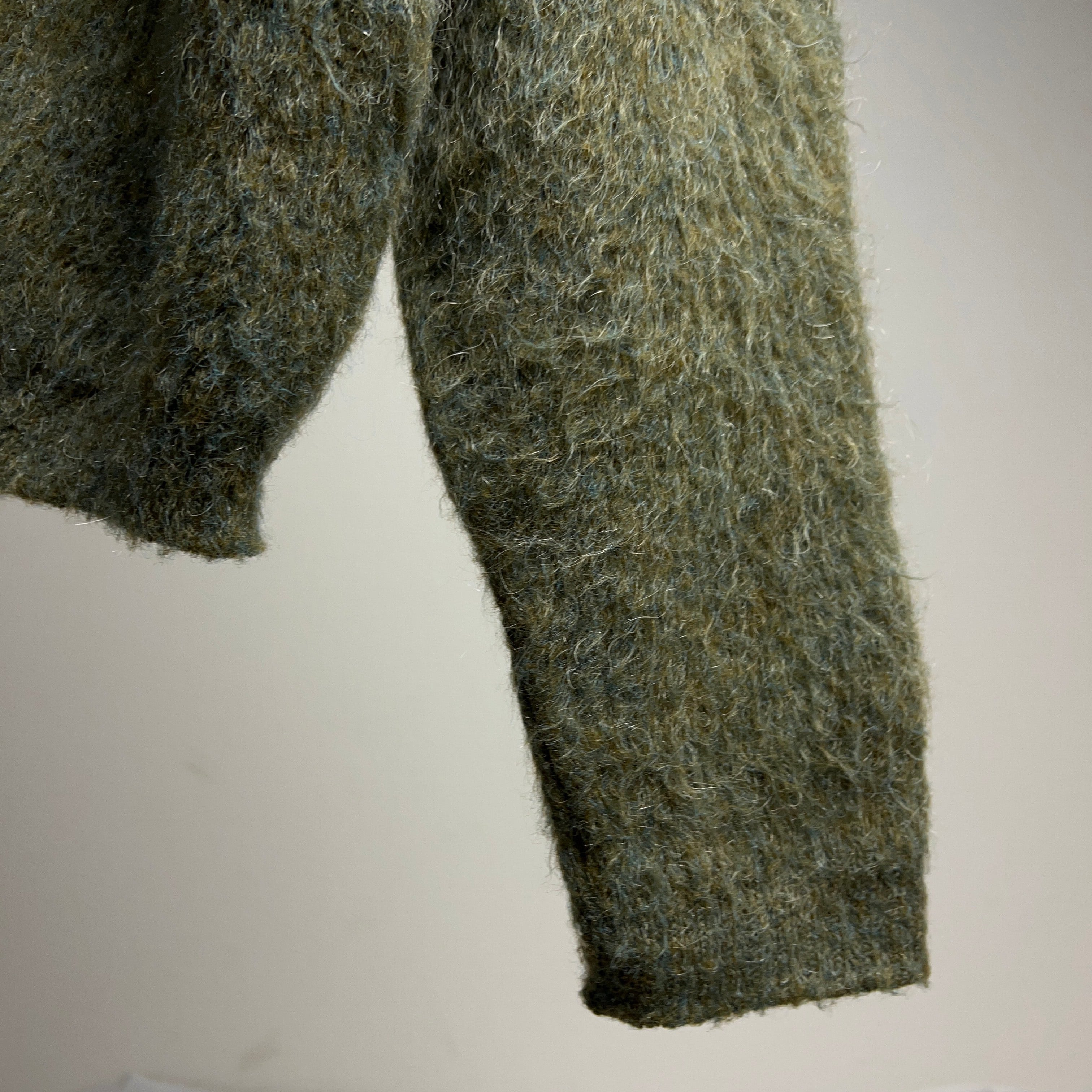 special 60s vintage mohair cardiganパウダースノー