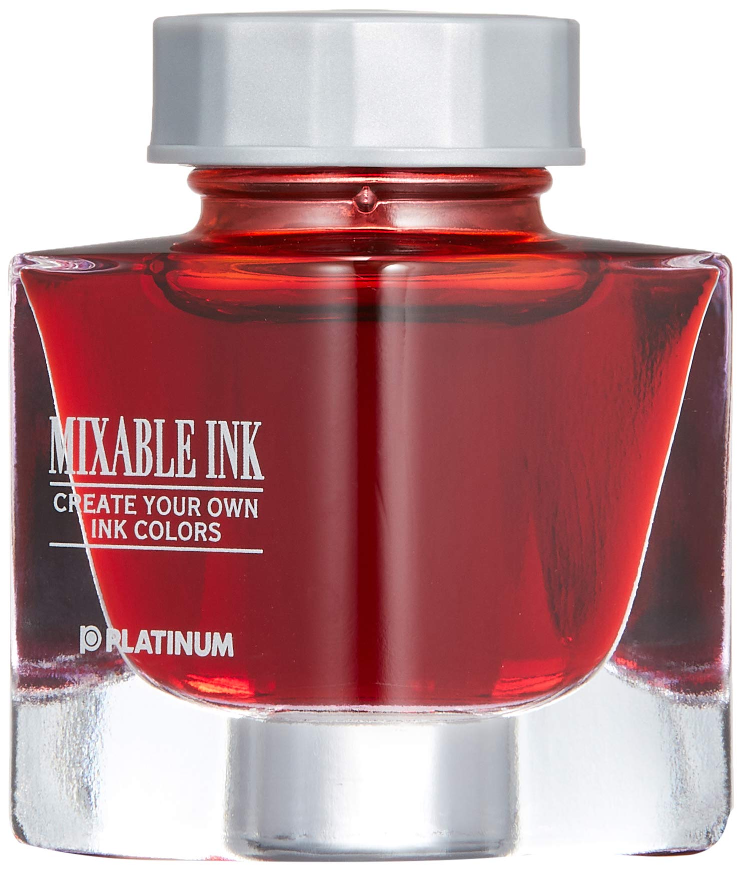 プラチナ万年筆 ボトルインク ミクサブル 11 フレイムレッド INKM-1000