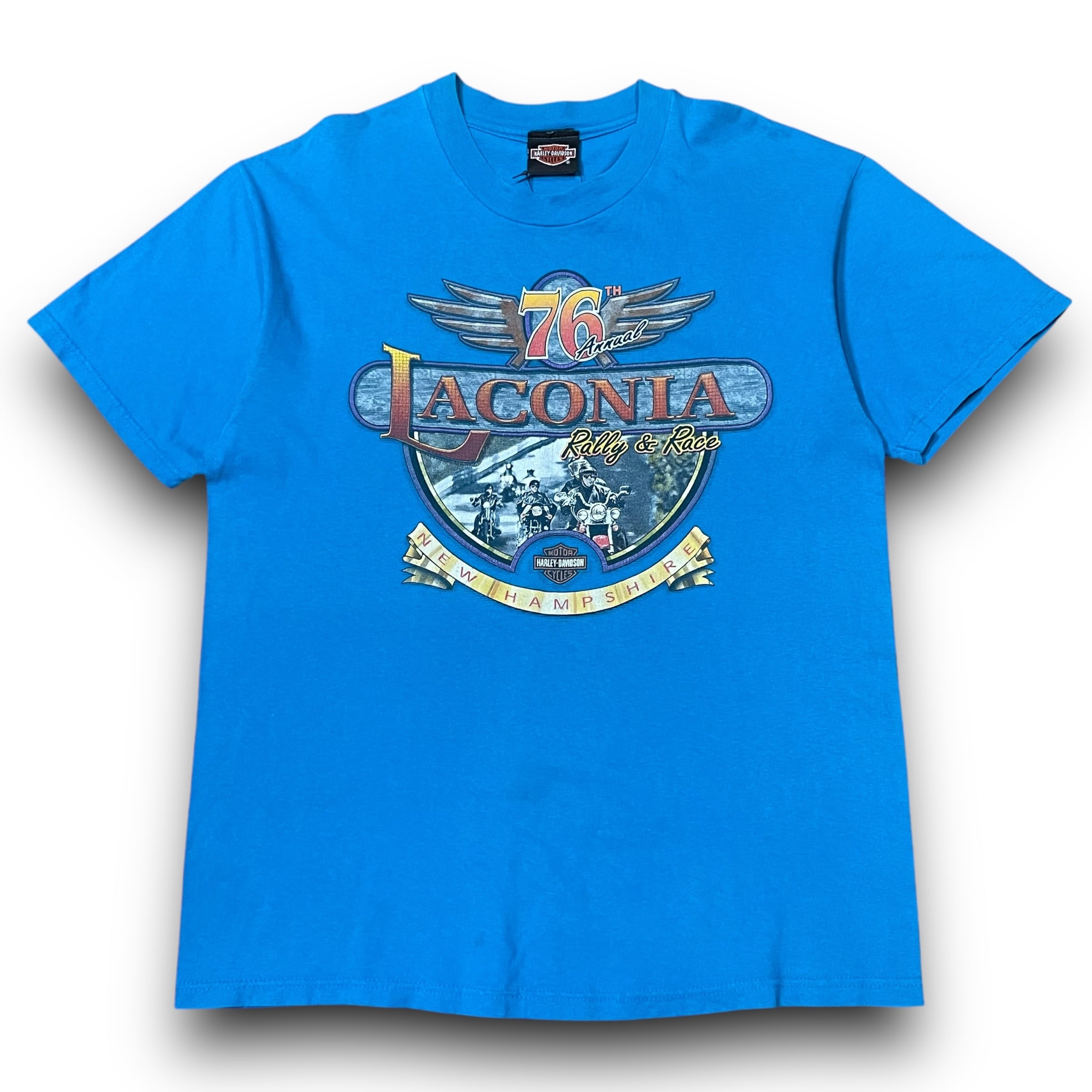 Harley-Davidson ハーレーダビッドソン ファイヤー柄 両面プリント