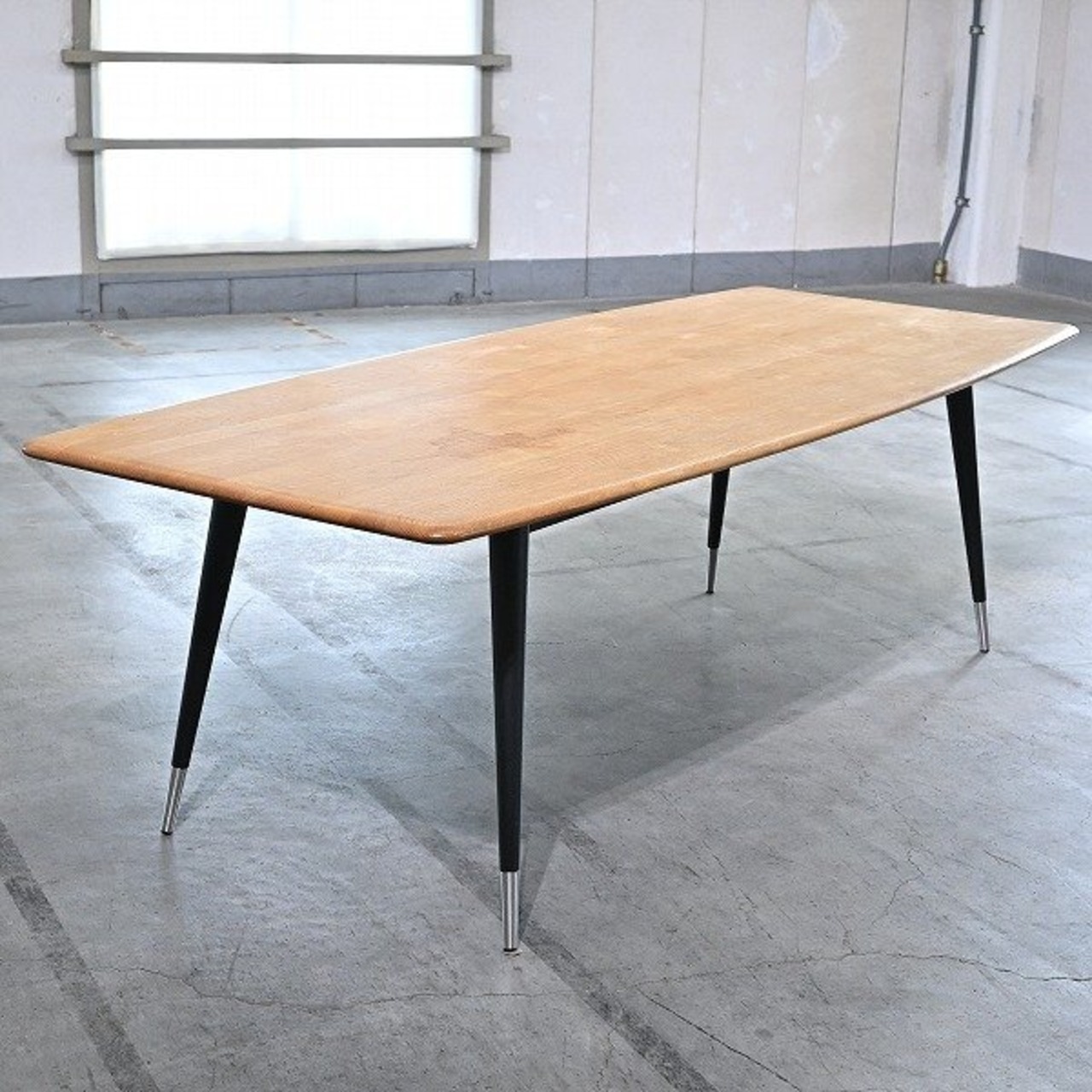 コンランショップ NAVER COLLECTION 70万「ポイント/Point」ダイニングテーブル 北欧デンマーク オーク無垢材 ニッセン＆ゲール Gramrode【中古家具/中古インテリア/USED家具ユーズド家具/リサイクル】