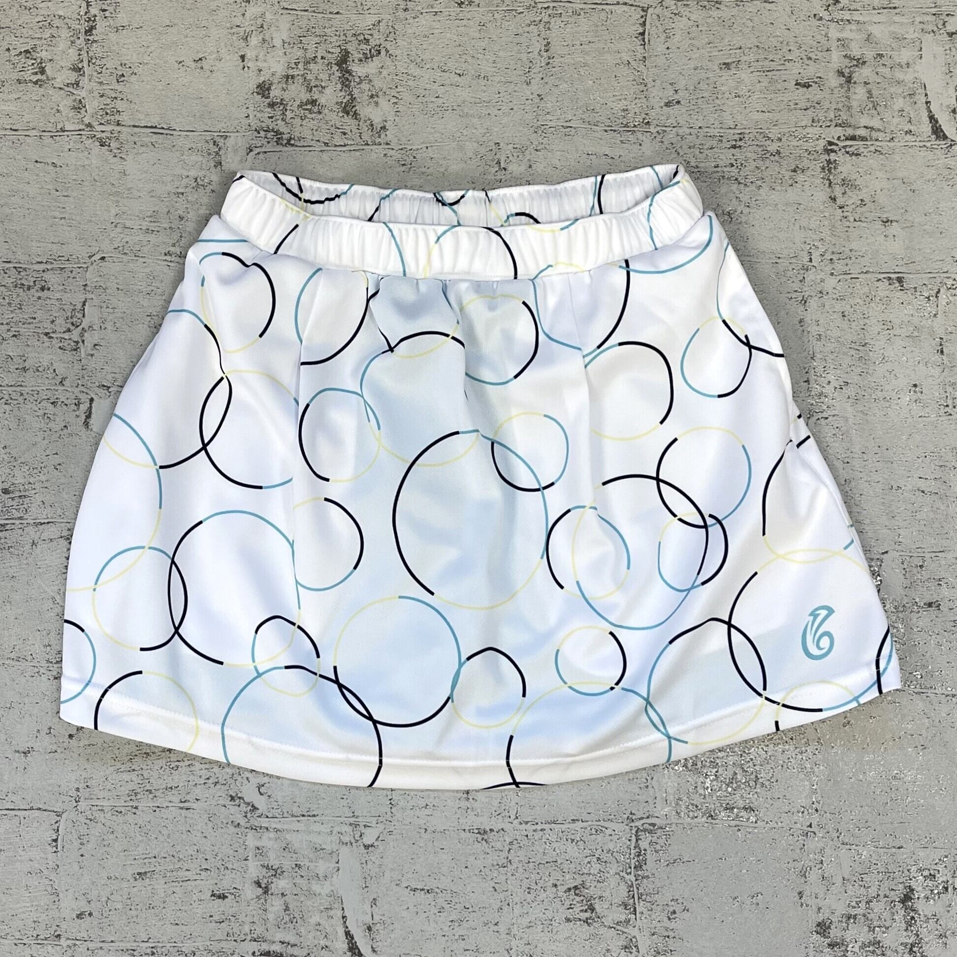 ジュニア 女子 スコート 25JLSKB【white】