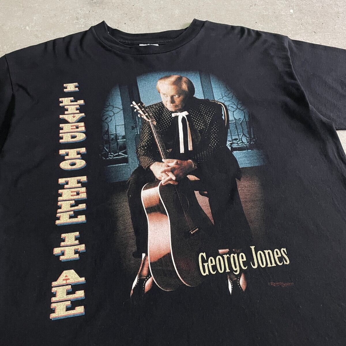 90年代 George Jones ジョージ・ジョーンズ ツアーTシャツ メンズXL 