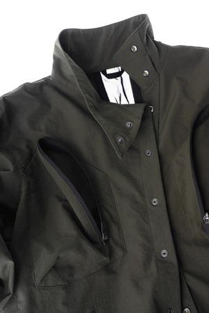 INCONSTANT J24E アシンメトリー テックシャツ