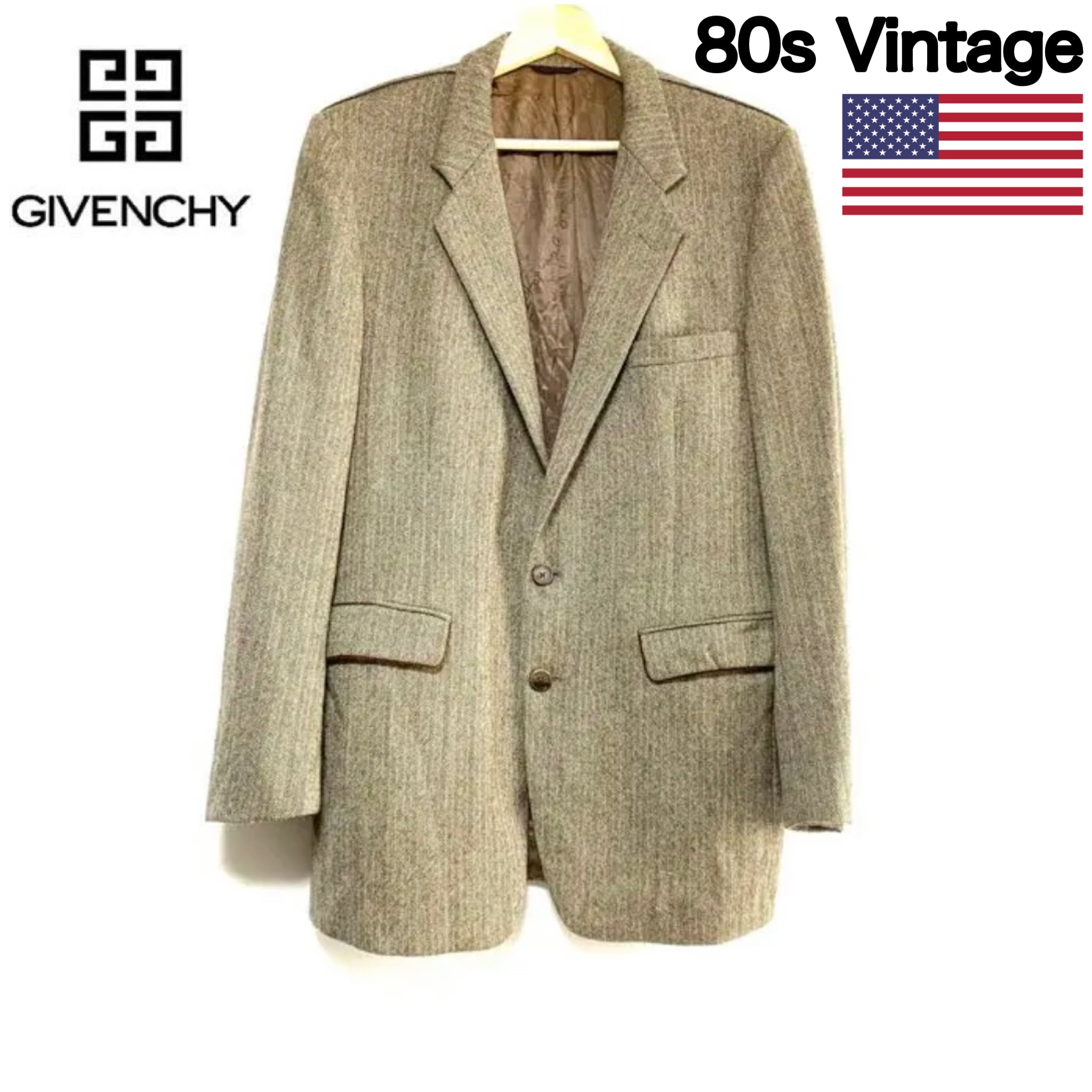 輸入古着 USA製 80s 80年代後半 ヴィンテージ givenchy ジバンシィ