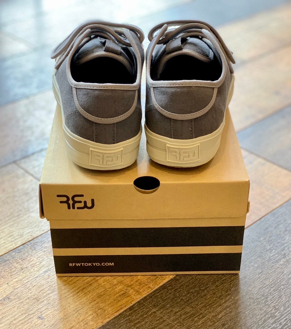 RFW SANDWICH-LO STRAP CL / GREY アールエフダブリュースニーカー