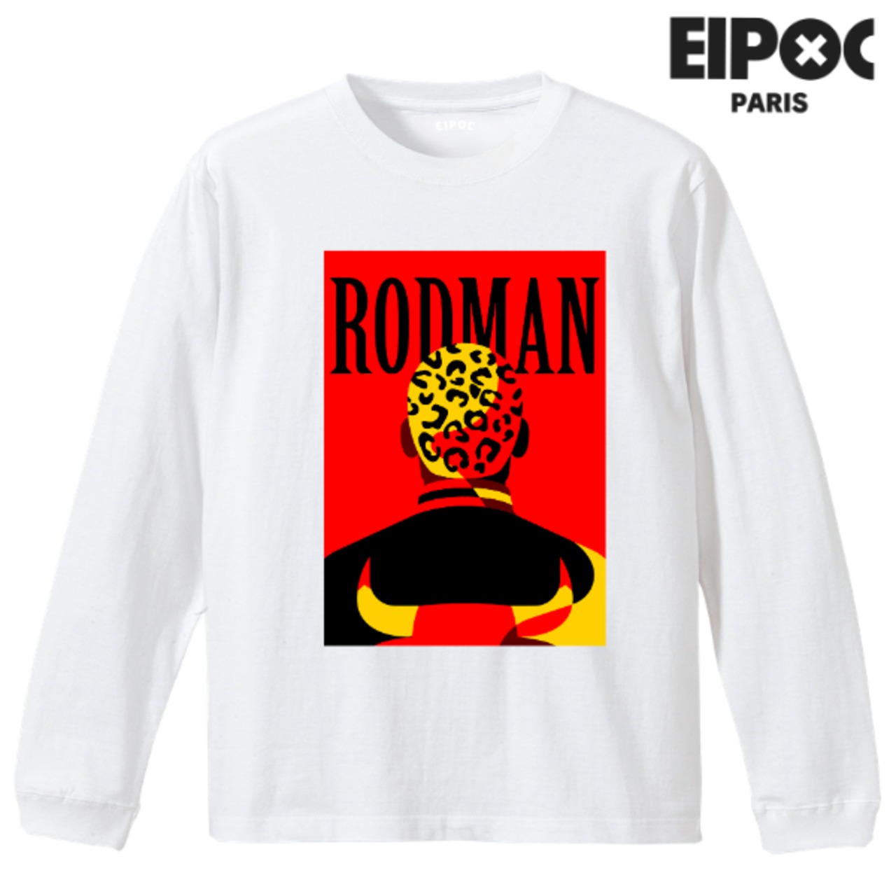 EIPOC PARIS "RDMN" L/S T-Shirts Black/White - 2