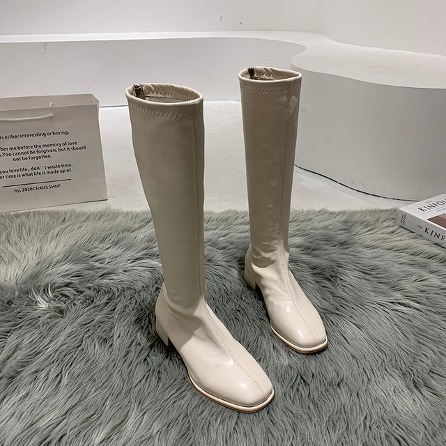 ブーツベルベットウィンターレッドジッパーカジュアル 靴 シューズ 冬物 防水 フェイクシューズ85708161930