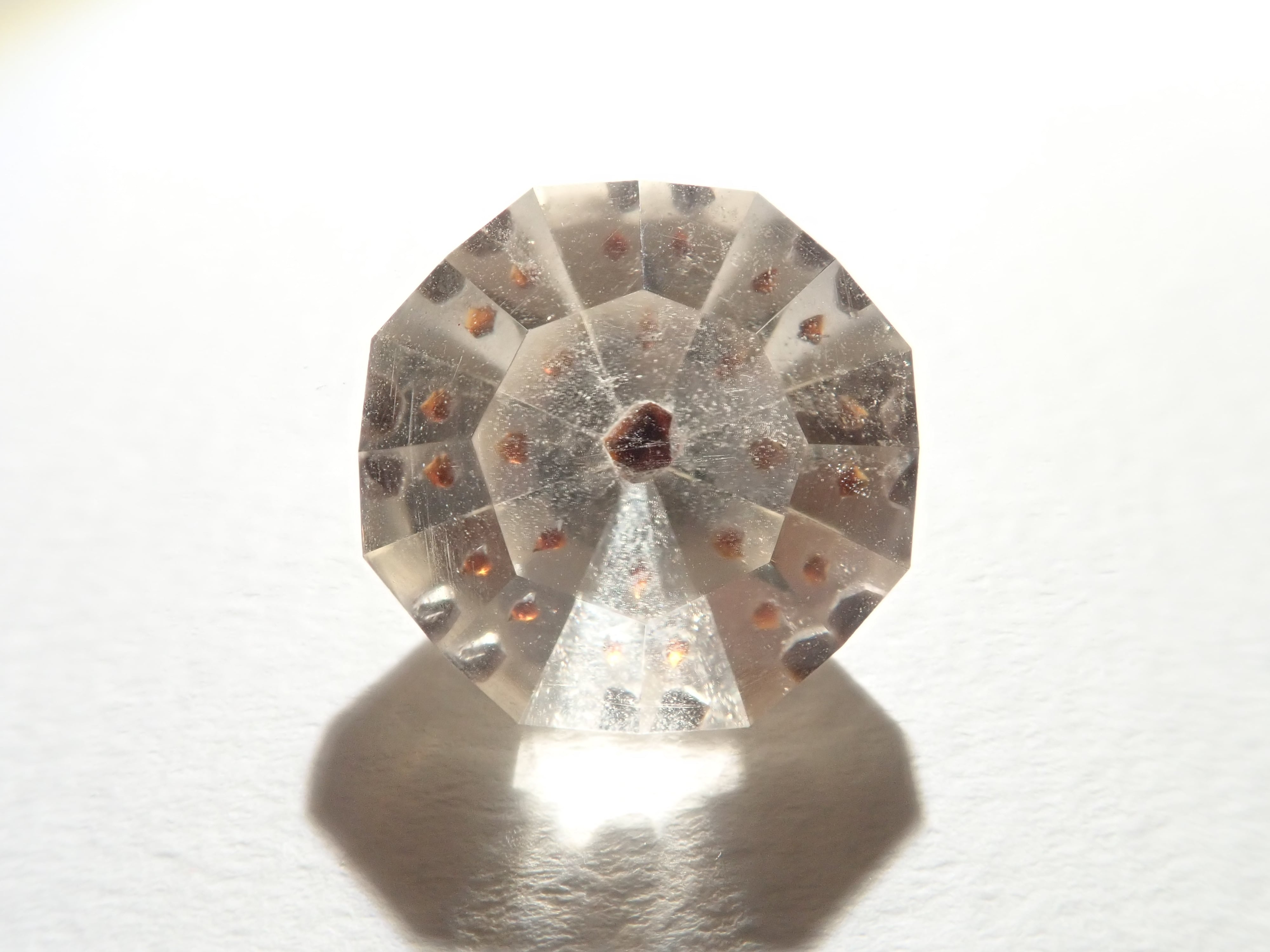 【新商品】ブラジル産ガーネットインクォーツ 11.465ct