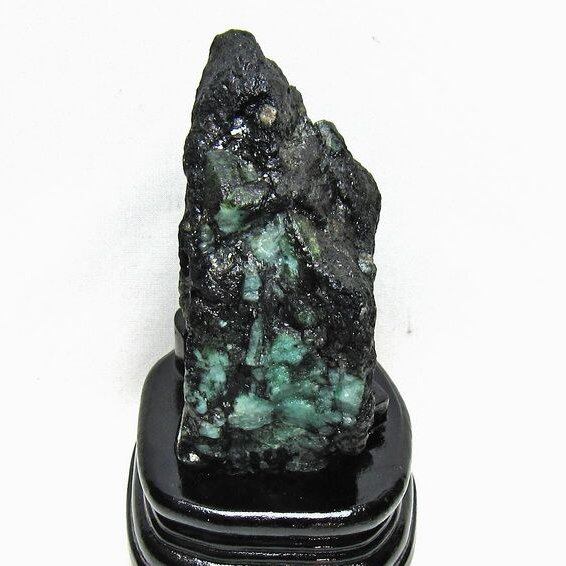 エメラルド 原石 台座付属 一点物 181-4682