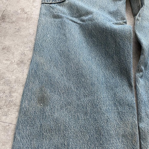 メキシコ製 デニム ダブルニー Carhartt B73-DST 29×32 詳細写真18