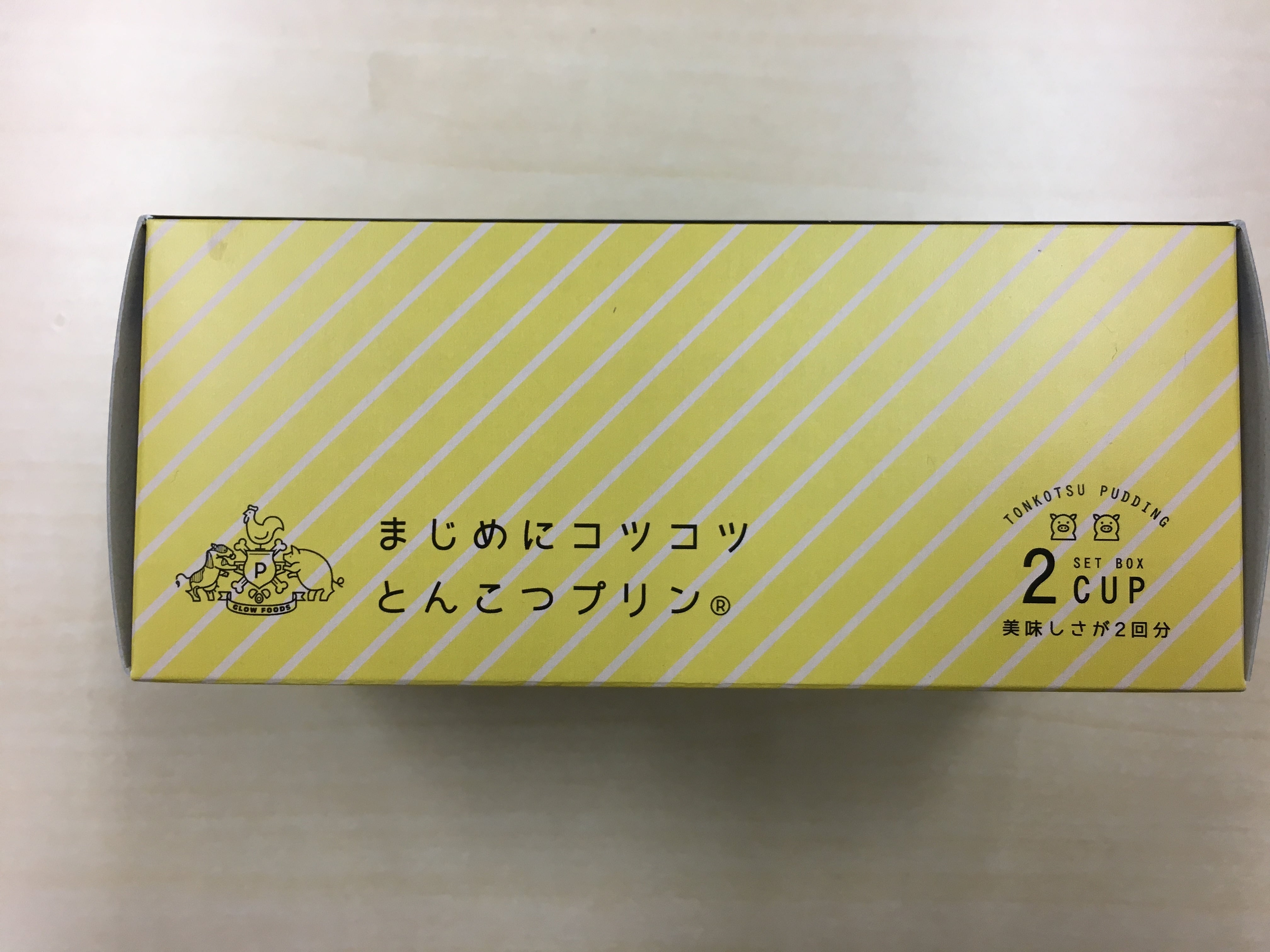 とんこつプリン® 2個セット | グローフーズ株式会社オンラインショップ
