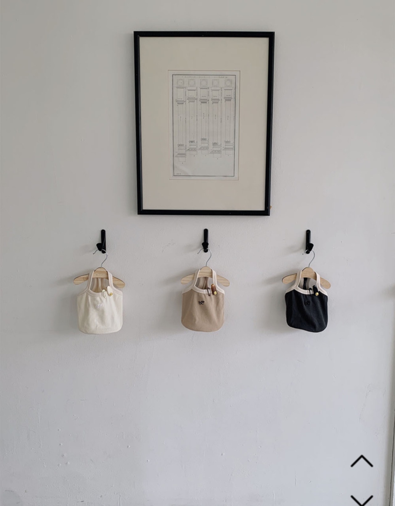 即納【seenii】ceci crop top (charcoal)