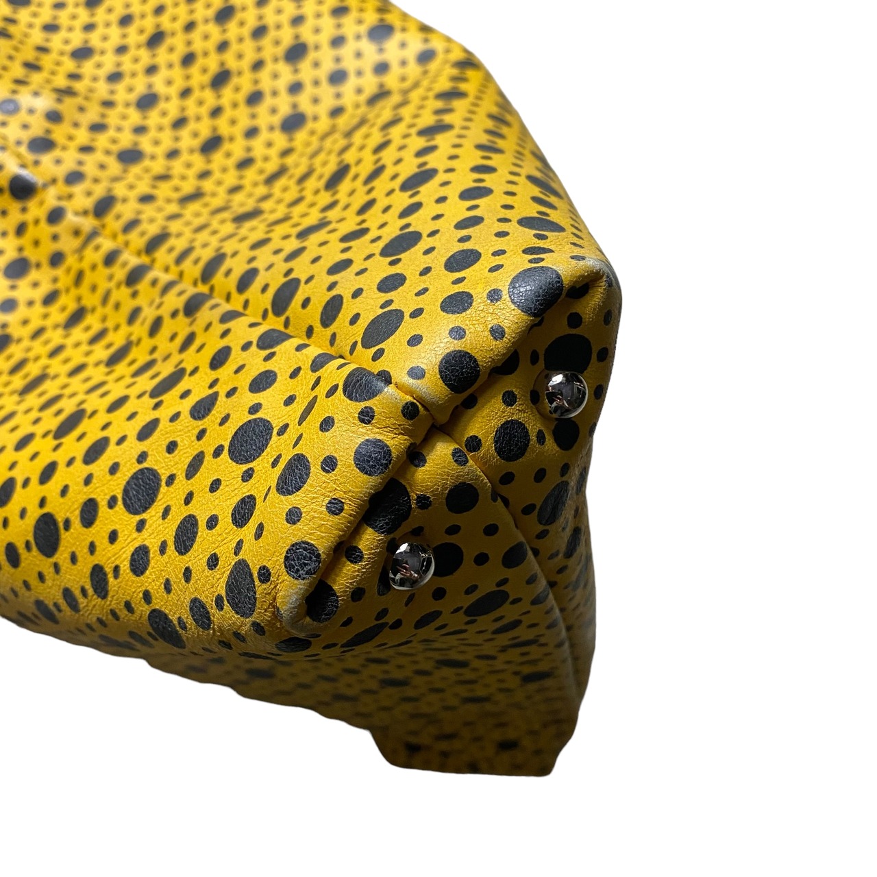 MARNI dot print leather hand bag