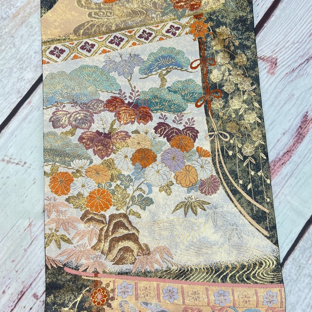 【販売品】訪問着・袋帯フルセット