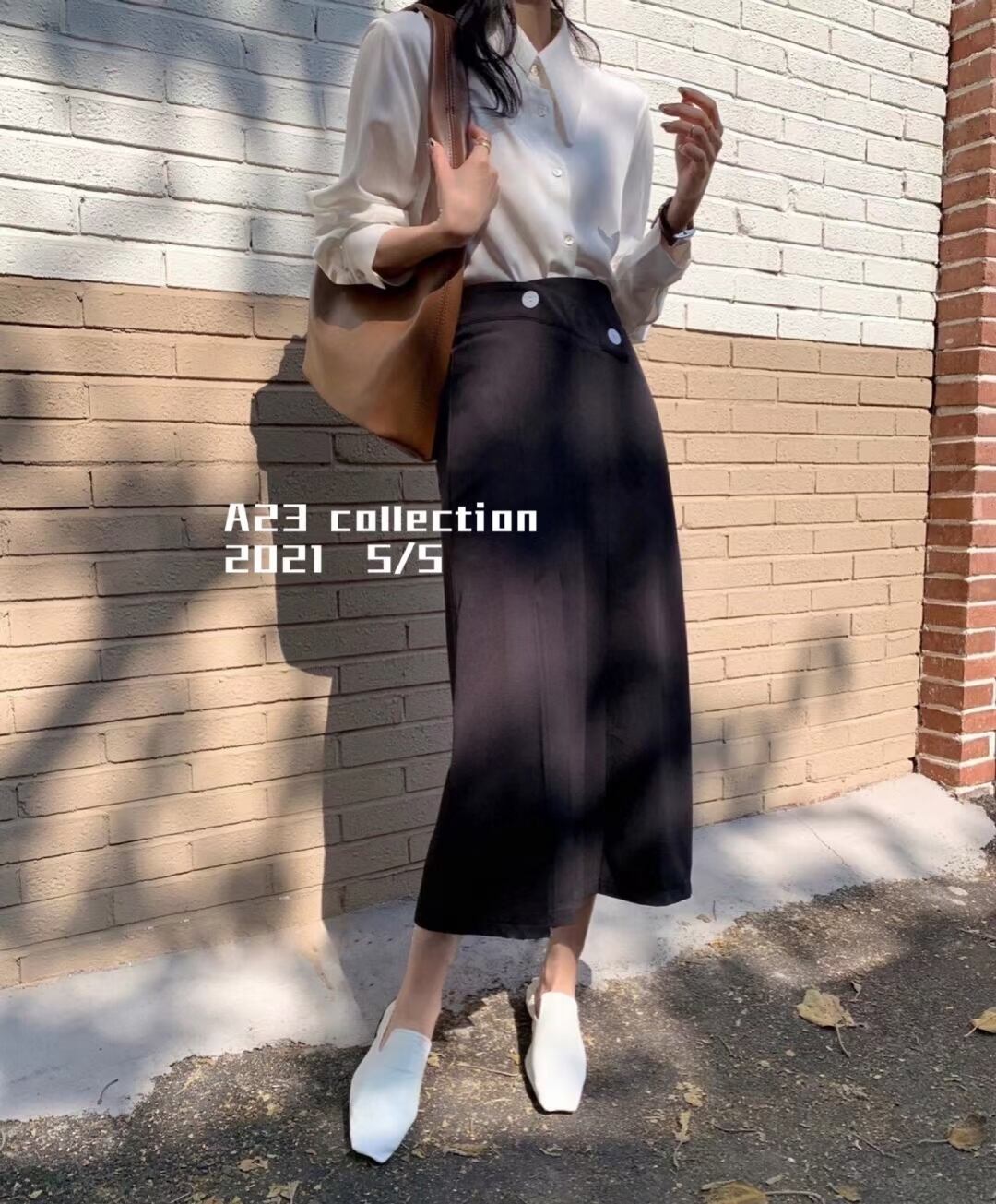 フラップ風　タックスカート　AJ3396-D06