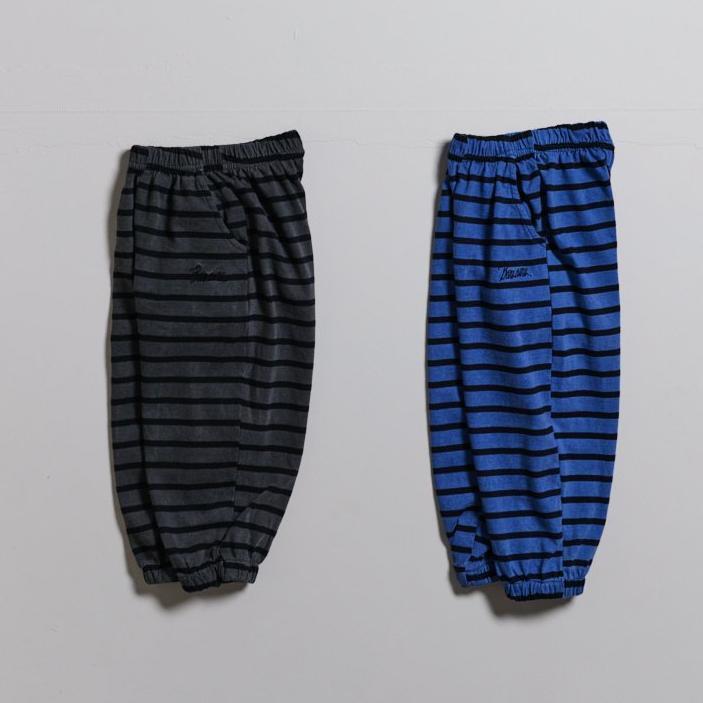 «予約»«ジュニアサイズあり»«Boneoune» ボーダージョガーパンツ 2colors