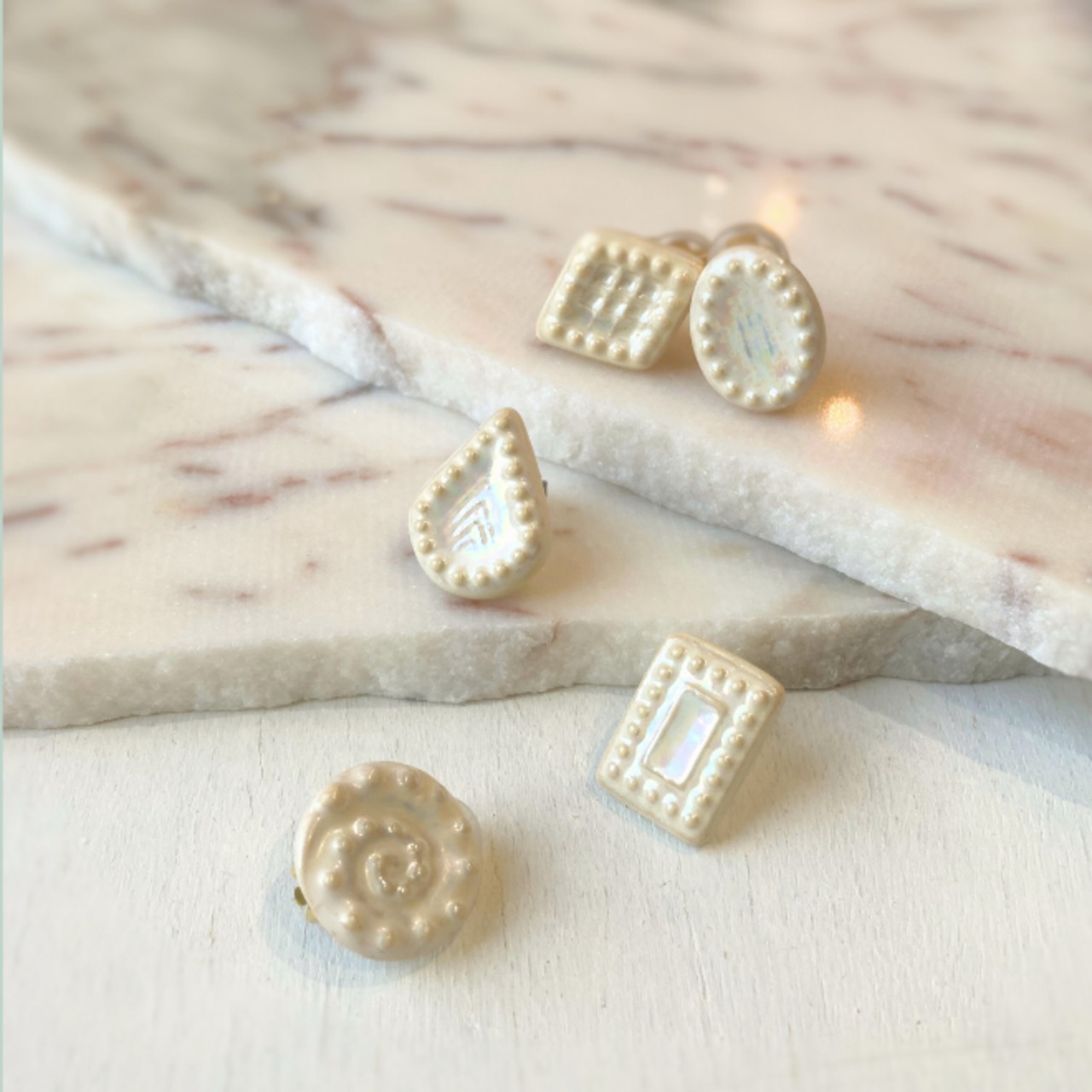 人魚の涙 ピアス/イヤリング