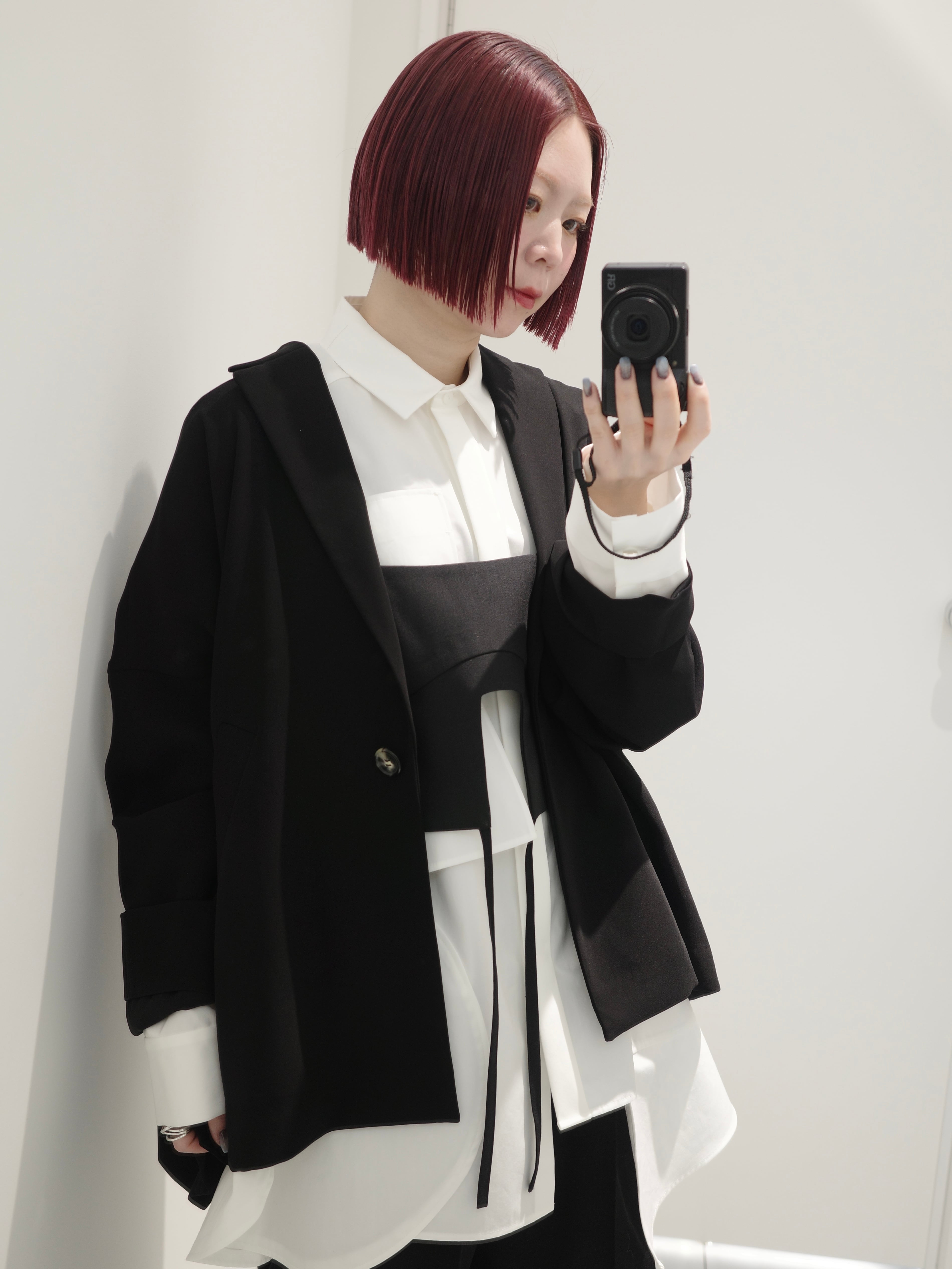 26SS】ENFOLD エンフォルド / WIDE BOX TAILORED-JACKET / テーラード