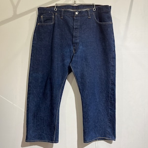 70s Levi's 501 66 Single Denim Jeans 70年代 リーバイス 501 66前期 デニムジーンズ 濃紺 ビッグサイズ