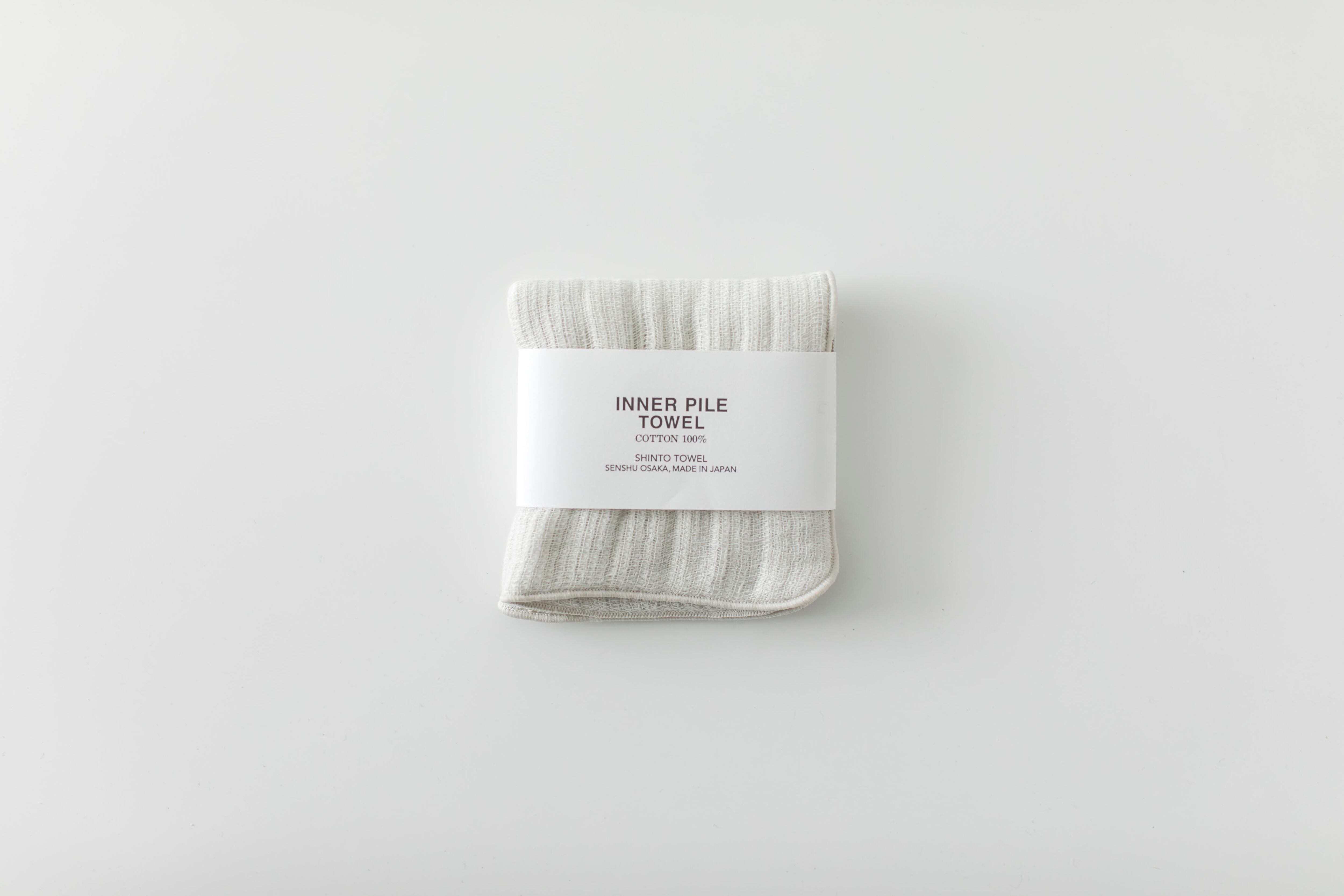 INNER PILE TOWEL : mini (Ivory) / SHINTO TOWEL