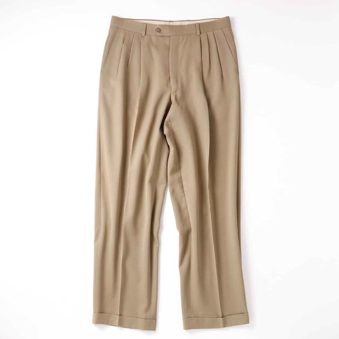 極美品】80s GIVENCHY special vintage wool slacks pants W34 beige