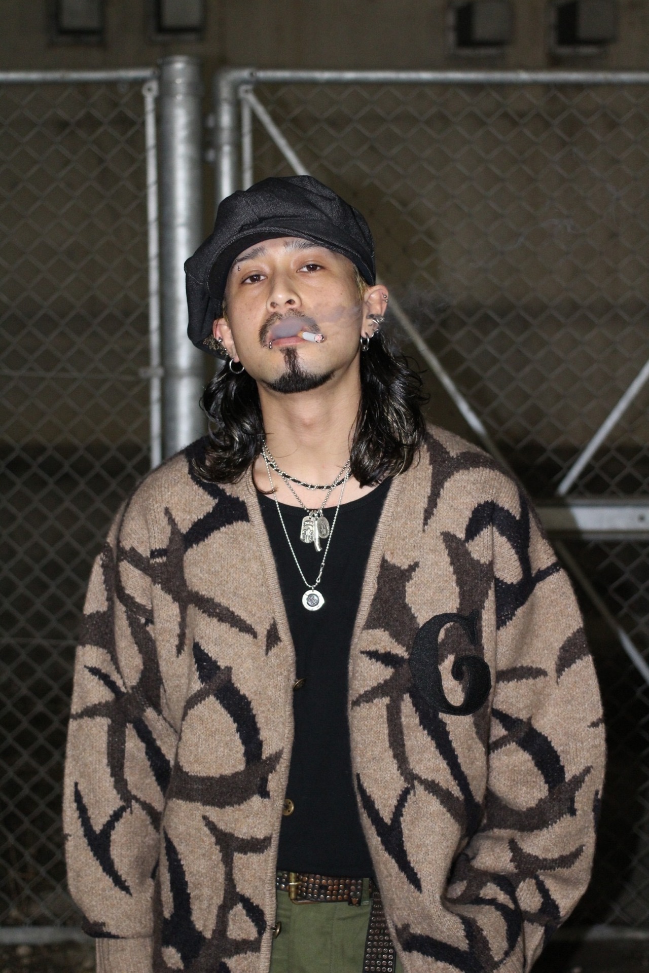 Basic Logo Denim Casquette