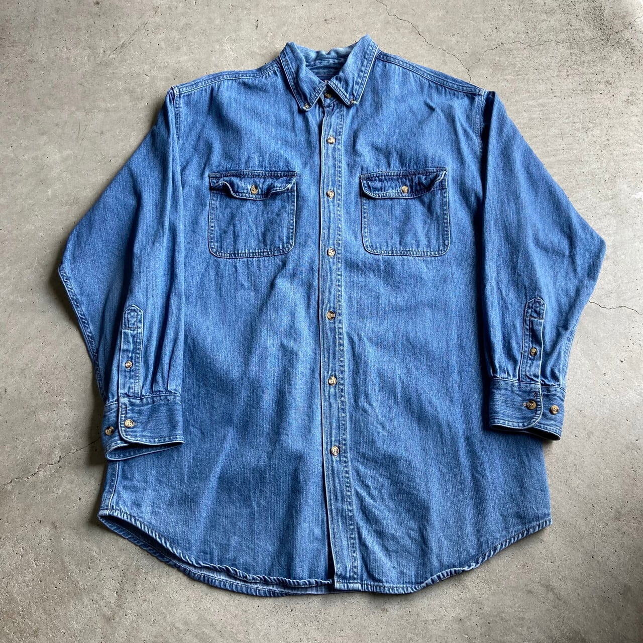 90年代 Old Gap オールドギャップ 長袖 デニムシャツ メンズl 古着 ボタンダウンシャツ 90s ビンテージ ヴィンテージ 長袖シャツ 23al15 Cave 古着屋 公式 古着通販サイト 90年代 Old Gap オールドギャップ 長袖 デニムシャツ メンズl 古着 ボタンダウンシャツ 90s ビンテージ ヴィンテージ 長袖シャツ 23al15 Cave 古着屋 公式 古着通販サイト