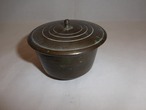 ブロンズ小物入れ bronze small box and cover