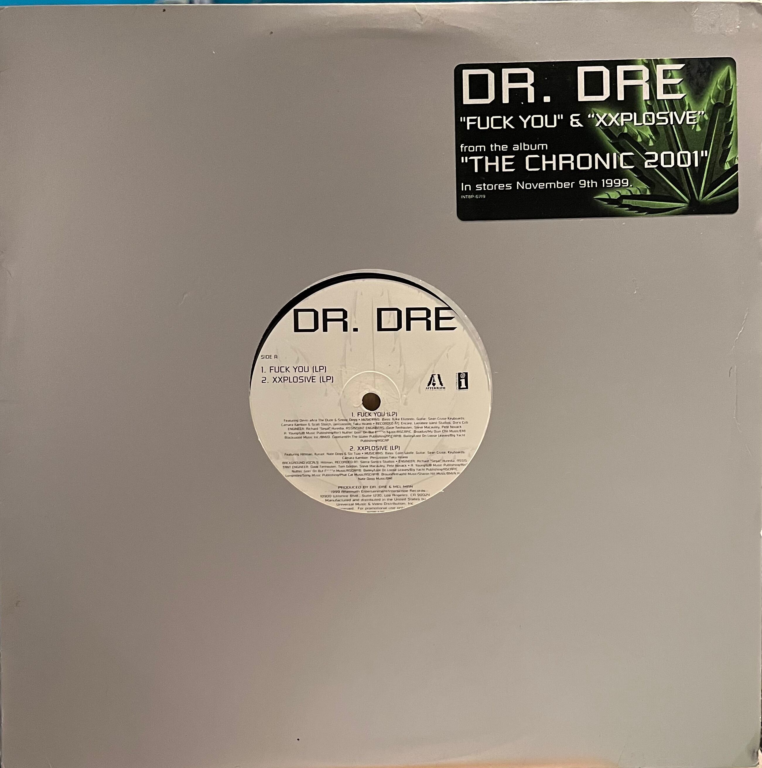 Dr. Dre – Fuck You / Explosive (12") | oleo Records