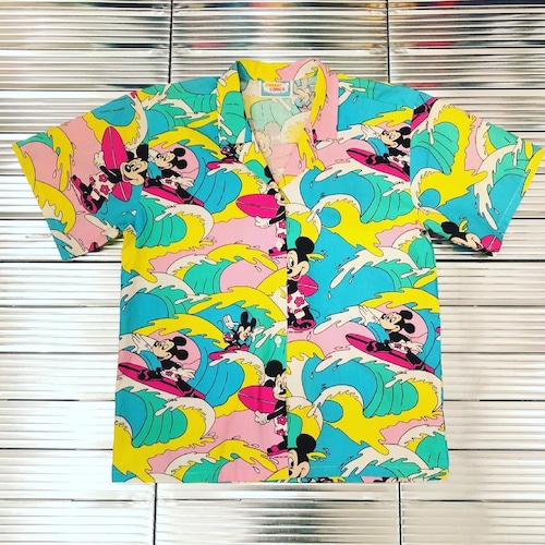 80’s Mickie Mouse Print Halfsleve SH