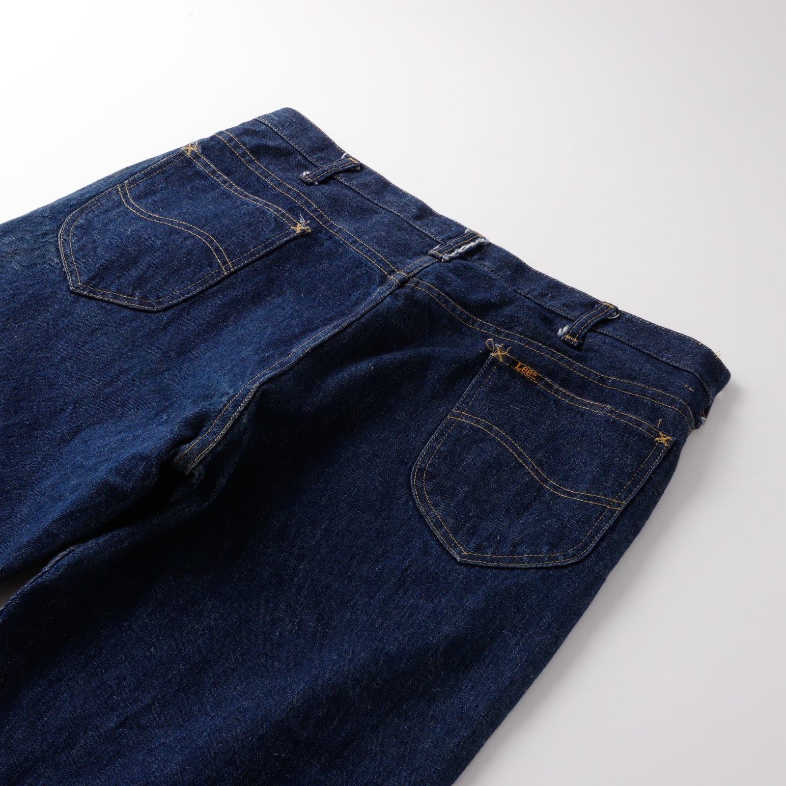 濃紺】70s Lee special vintage denim RIDERS made in USA one wash
