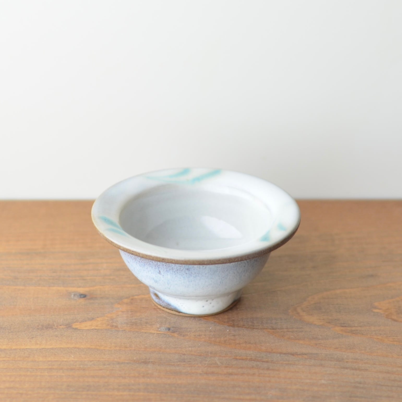 わら灰釉の3寸ワンブー (小鉢)