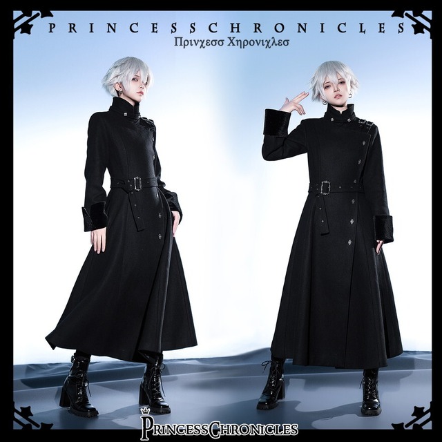 即納/ハロウィン・イベント衣装 王子系  Ｌサイズ コート メンズロリィタ Princess Chronicles