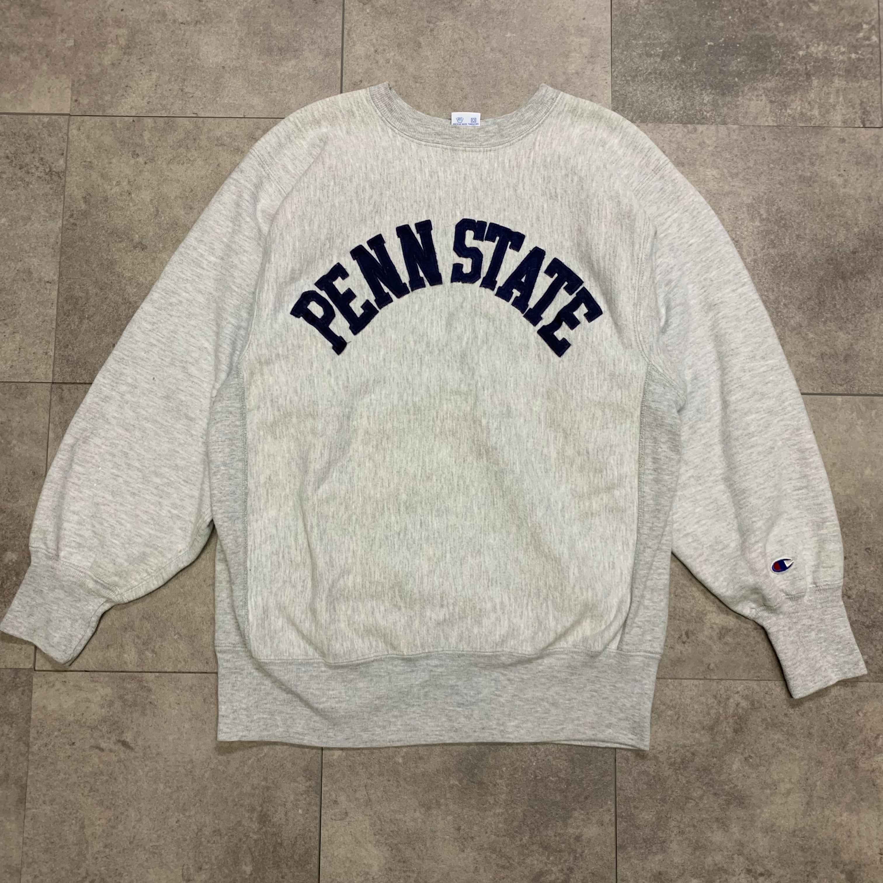 90s USA製 リバースウィーブ(REVERSE WEAVE) カレッジ 刺繍タグ XL 