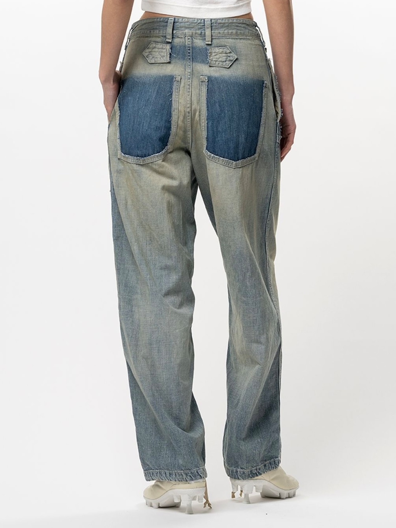 【26SS】Maison MIHARA YASUHIRO ミハラヤスヒロ / Cut-Out Pocket Denim Pants - 4