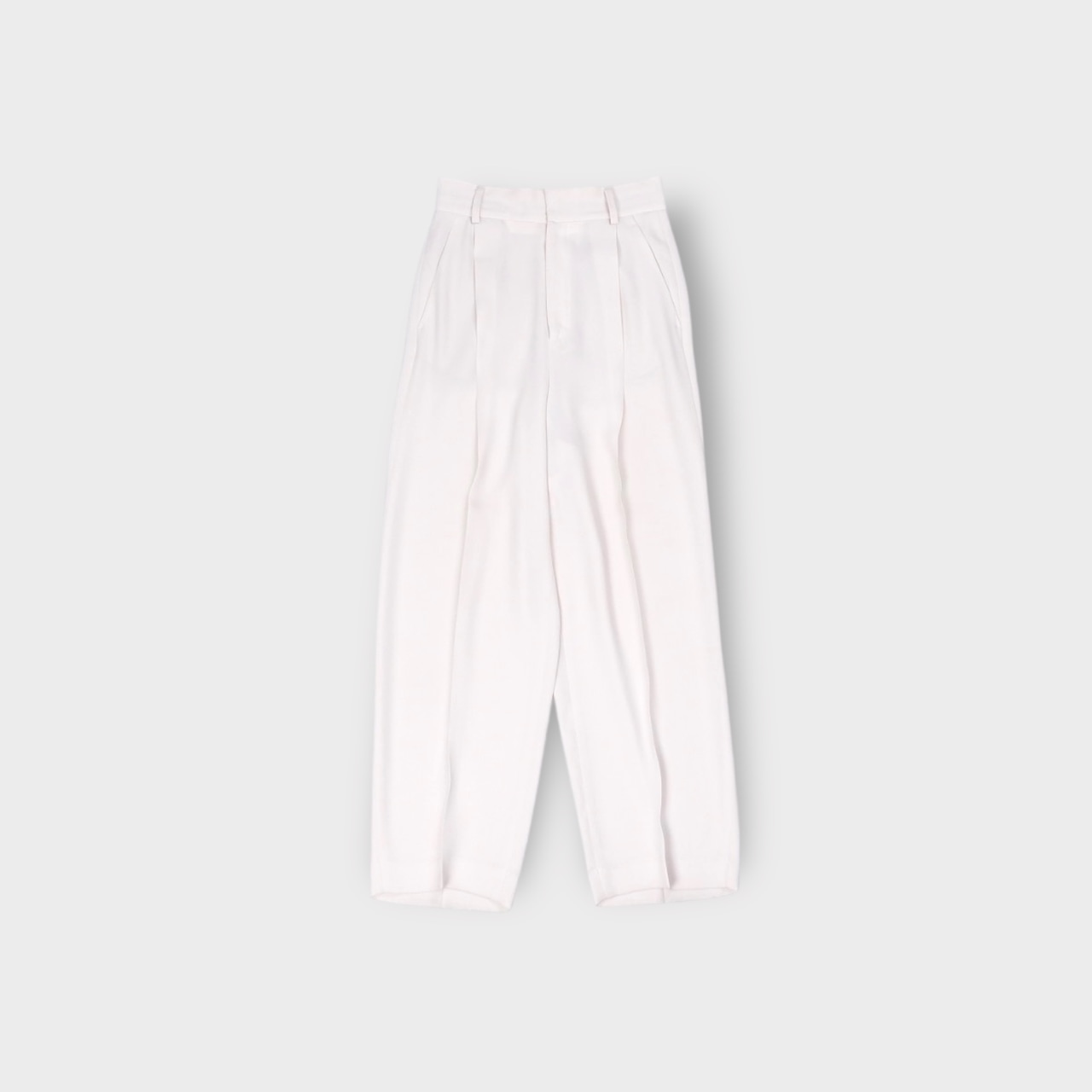 6(ROKU)【GEORGETTE TUCK PANTS】