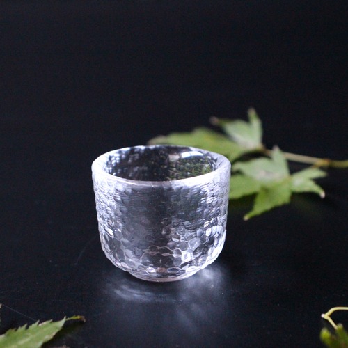 ガラス槌目　ミニつぼつぼ