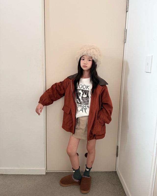 COMMA［取寄］(brick suede) collar jacket 26autumn