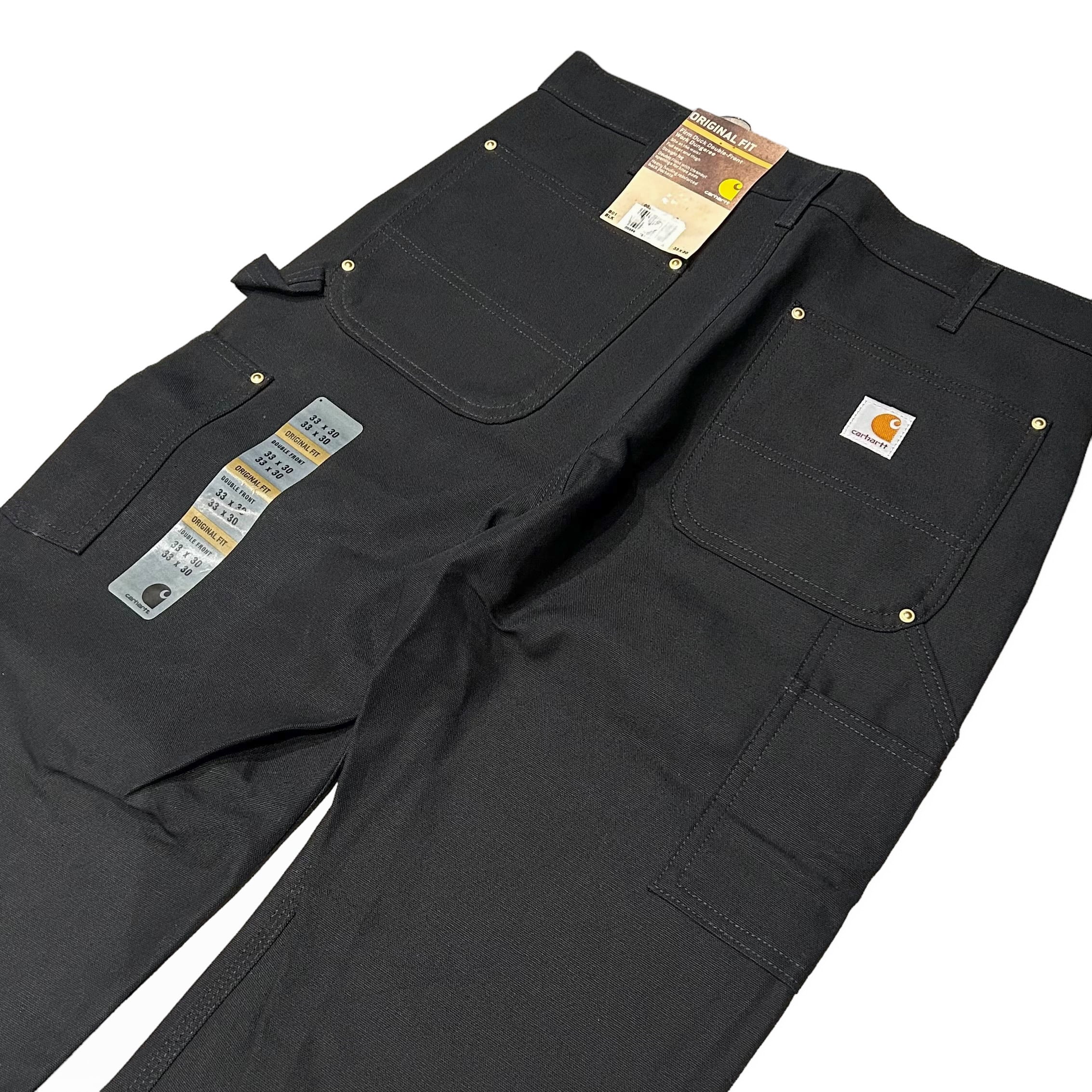 経典 carhartt カーハート ダブルニー ヴィンテージ ブラック USA製