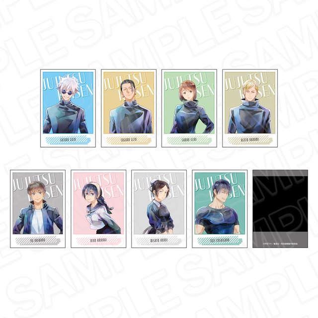 TVアニメ「呪術廻戦」 懐玉・玉折 インスタントフォト風ブロマイド BOX PALE TONE series 全8種