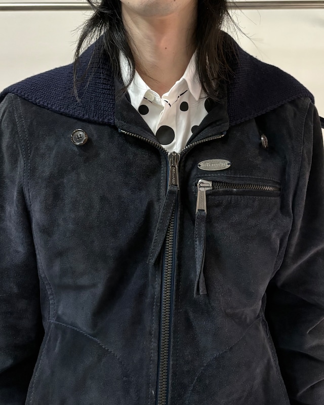 【 2011aw/DSQUARED2】suede riders jacket